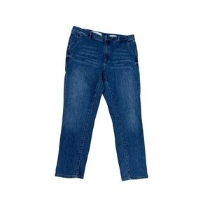 Pilcro & The Letterpress Straight Leg Tapered Ankle Jeans Size 31 Anthropologie